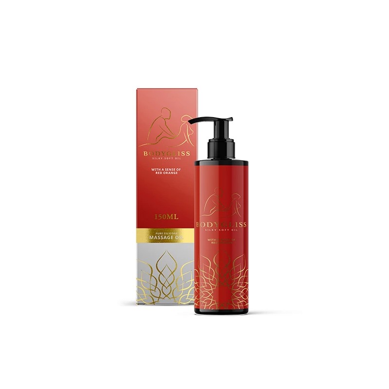 Olejek do masażu - BodyGliss Silky Soft Oil Red Orange 150 ml